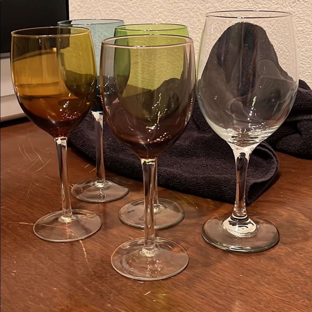 Wine glasses